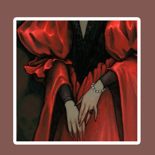 Crimson Sovereign - art print