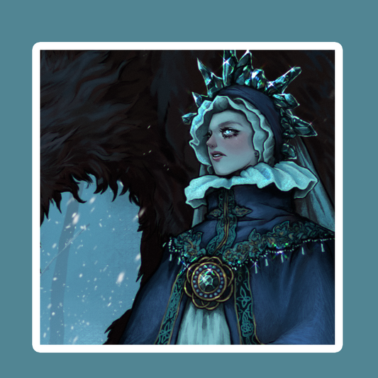 Mistress of the Abyss - art print