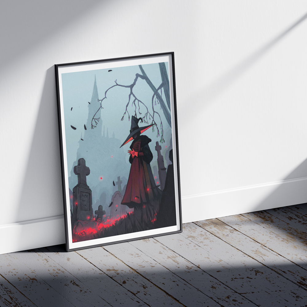 Gravebinder - art print