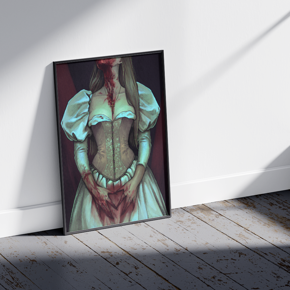 Bride of Crimson Hunger - art print