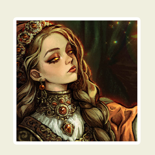 The Autumn Enchantress - art print