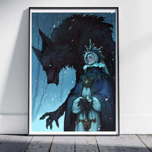 Mistress of the Abyss - art print