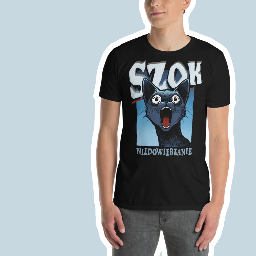 SZOK / NIEDOWIERZANIE - t-shirt