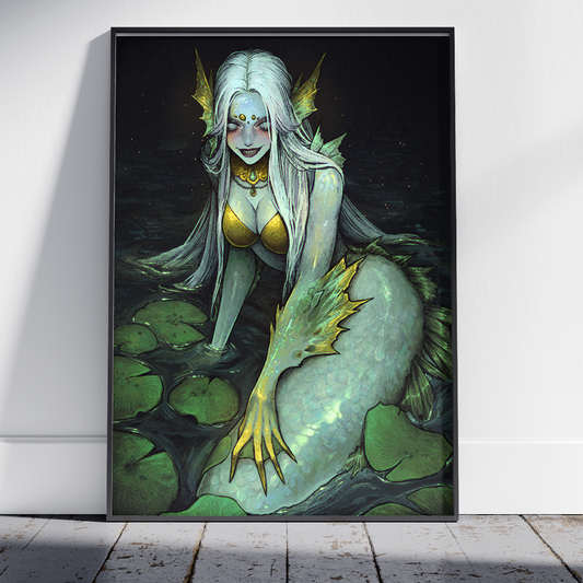 Lure of the Lily Swamp - art print